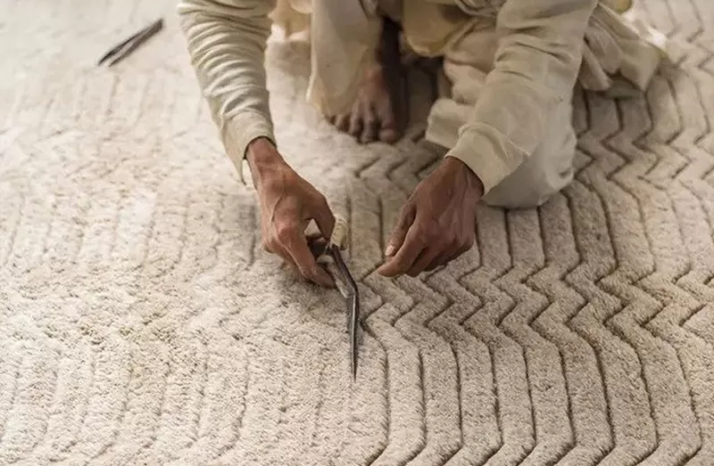 Custom hand tufted rugs manufacturer in india