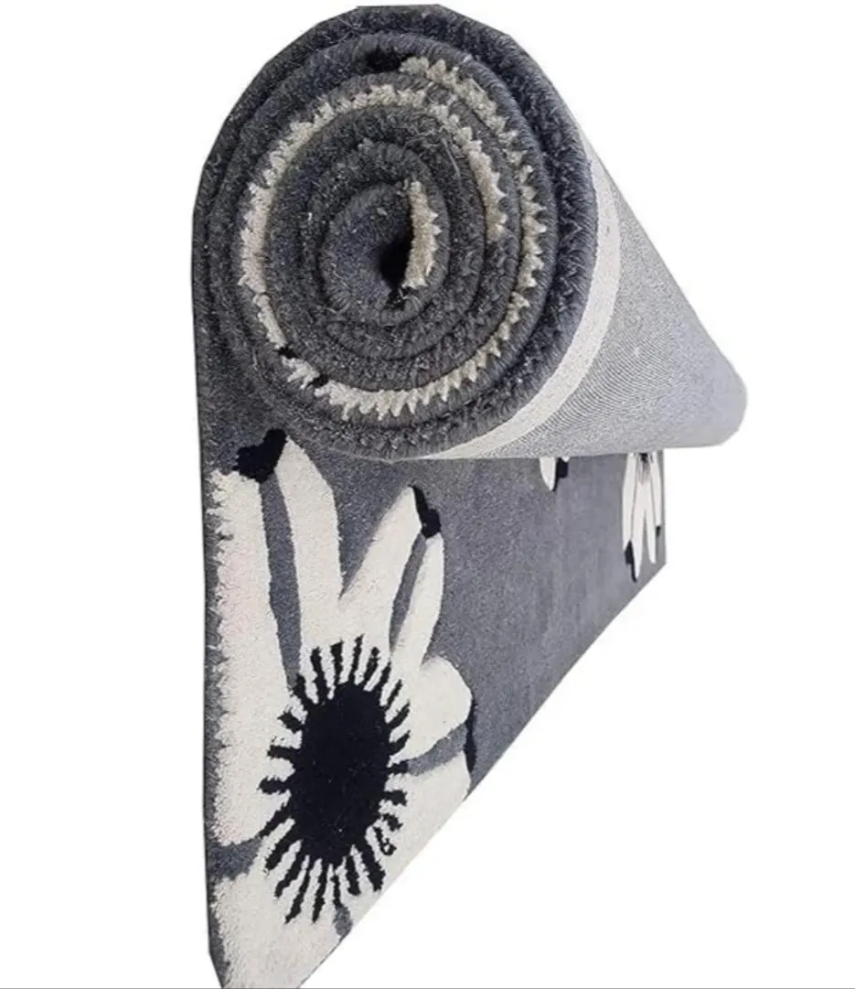 Hand-Tufted Modern Wool Rug with Cotton Backing – Stylish & Durable - Image 6