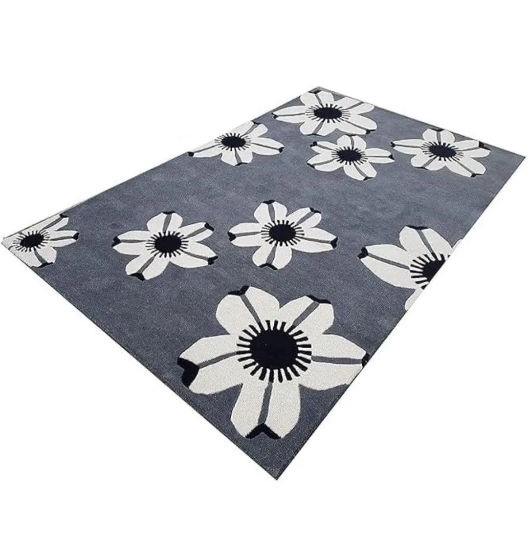 Hand-Tufted Modern Wool Rug with Cotton Backing – Stylish & Durable - Image 5
